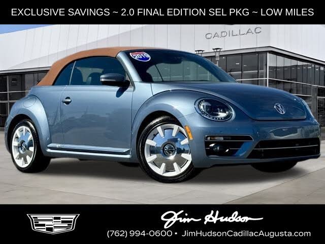 2019 Volkswagen Beetle 2.0T Final Edition SEL Convertible FWD
