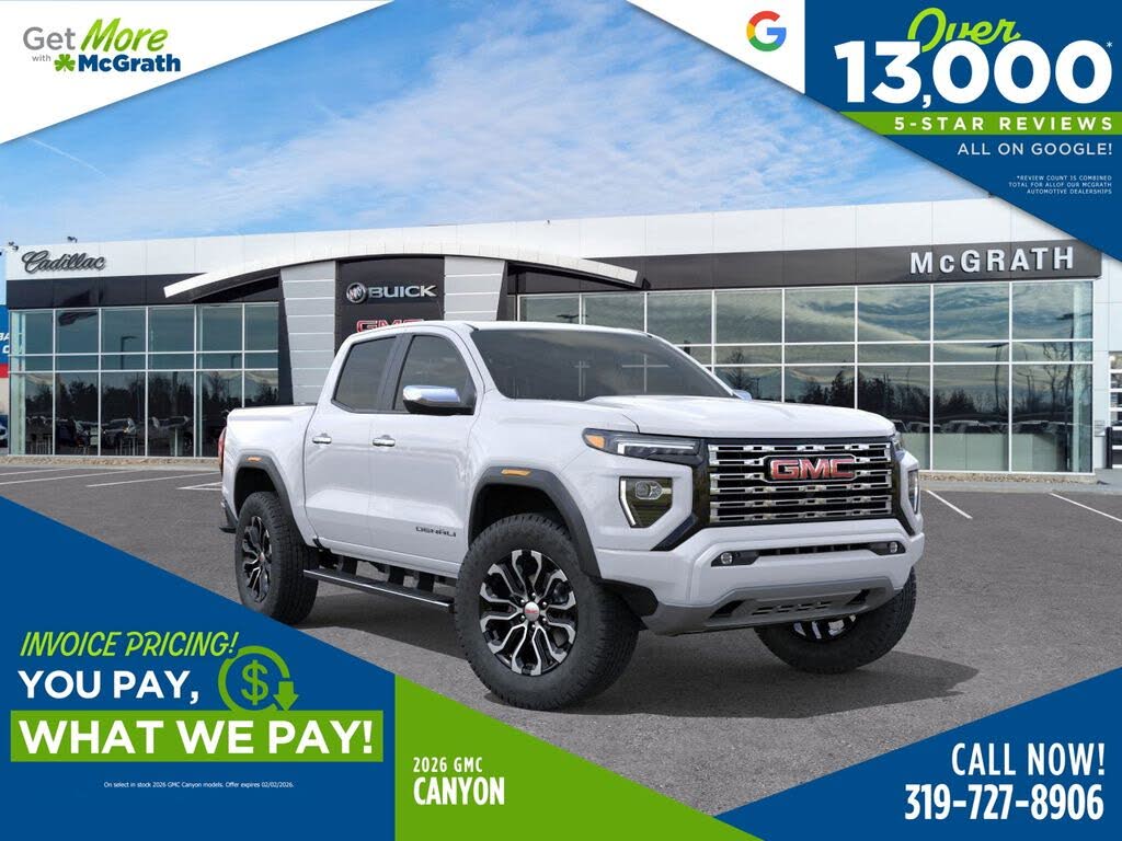 2026 GMC Canyon Denali Crew Cab 4WD