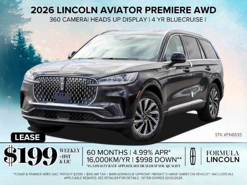 2026 Lincoln Aviator Premiere AWD