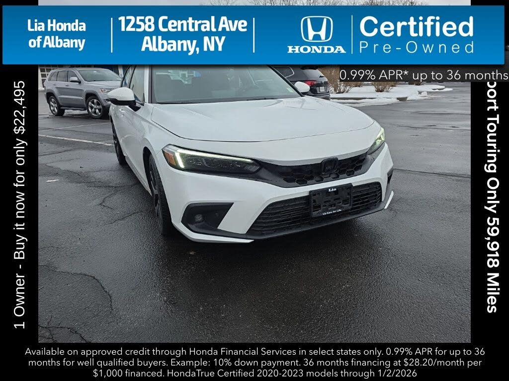 2022 Honda Civic Hatchback Sport Touring FWD