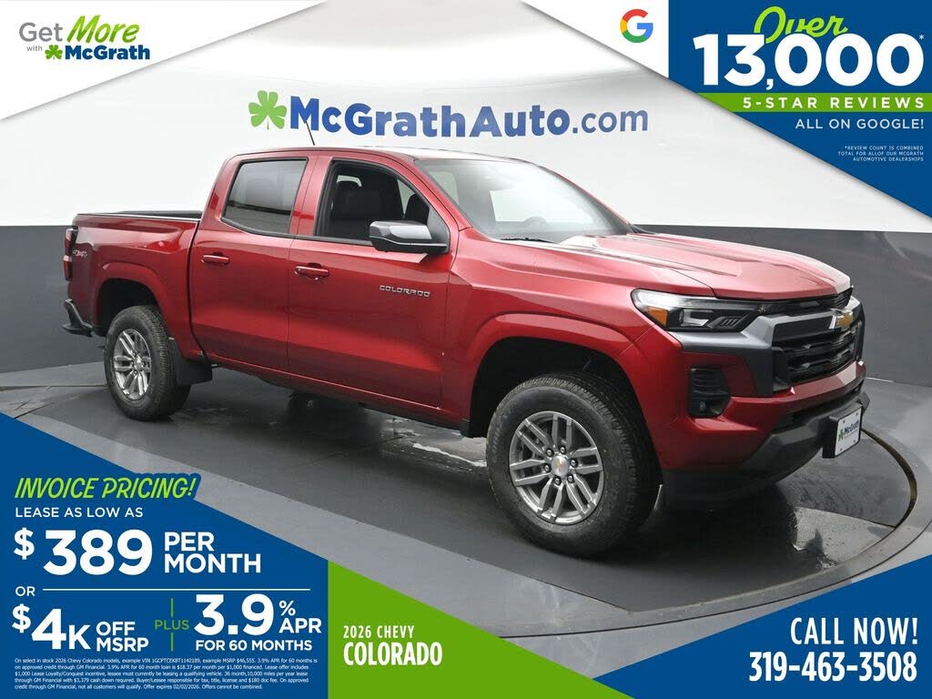 2026 Chevrolet Colorado LT Crew Cab 4WD