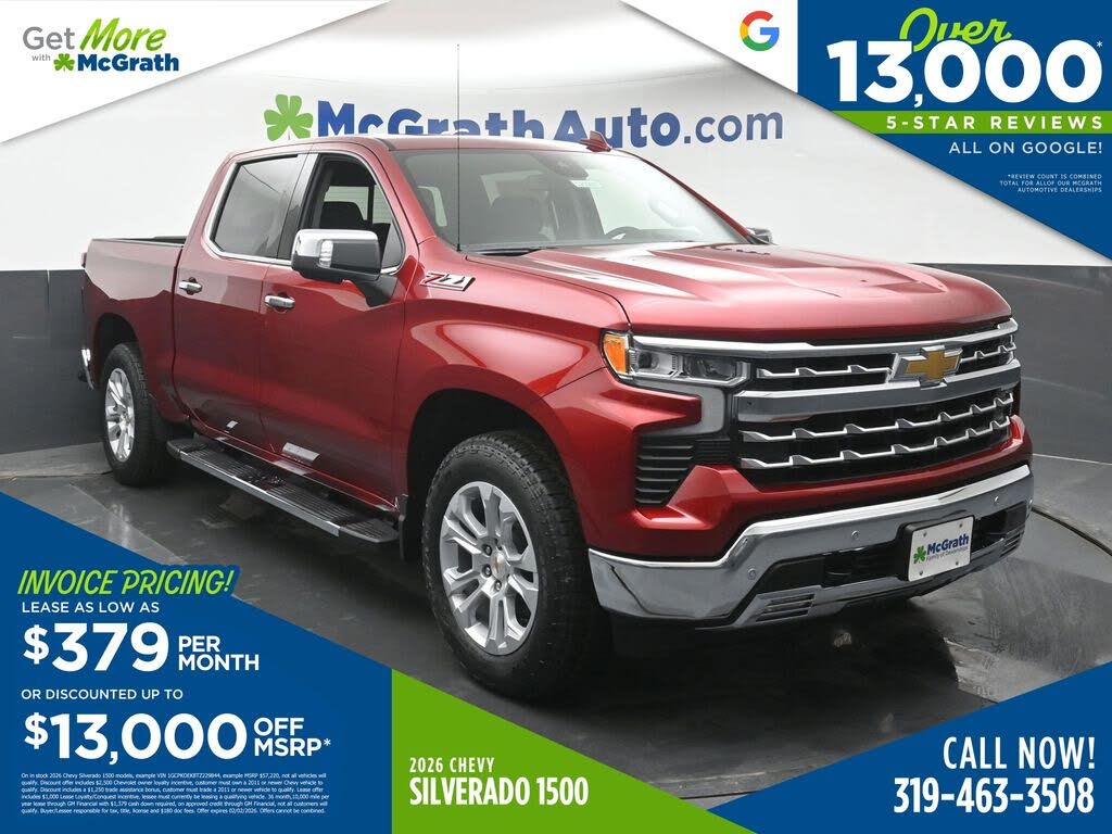 2026 Chevrolet Silverado 1500 LTZ Crew Cab 4WD