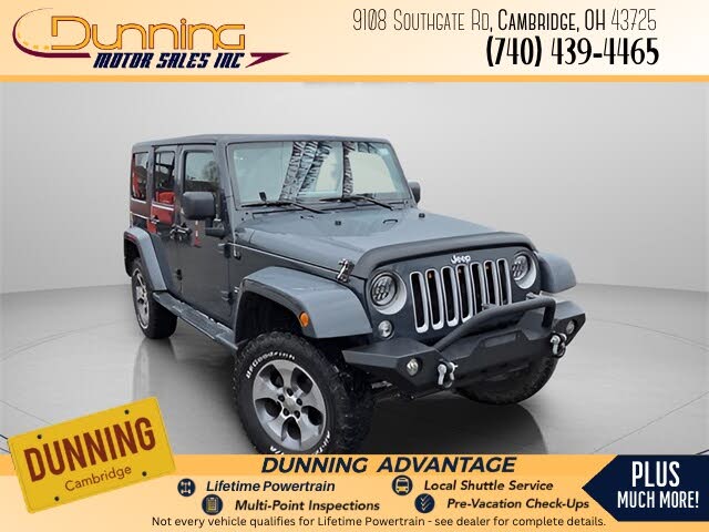 2016 Jeep Wrangler Unlimited Sahara 4WD