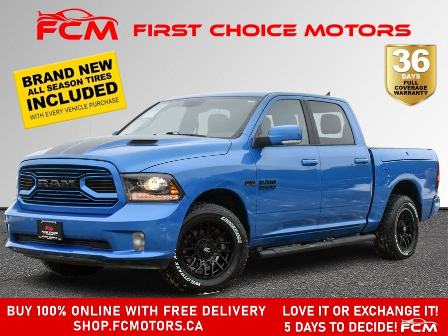2018 RAM 1500 Sport Crew Cab 4WD