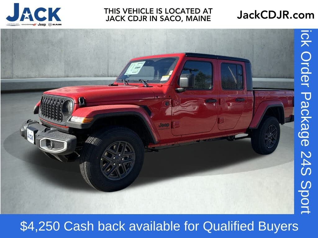 2025 Jeep Gladiator Sport S Crew Cab 4WD