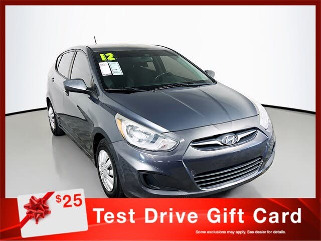 2012 Hyundai Accent GS 4-Door Hatchback FWD