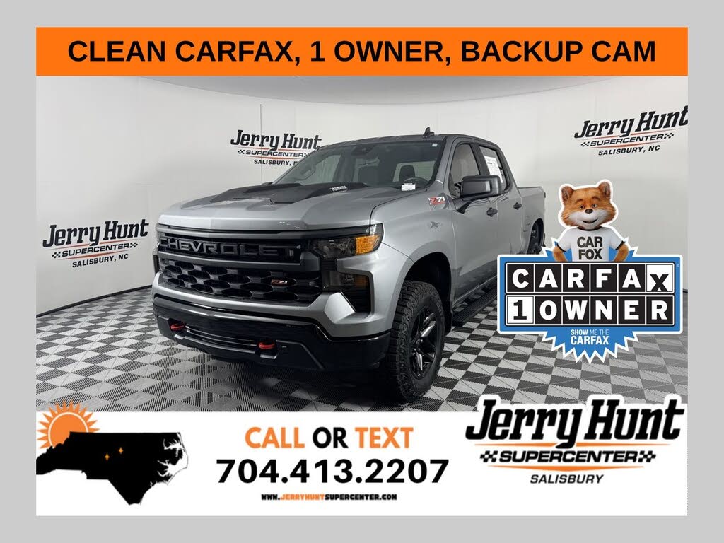 2026 Chevrolet Silverado 1500 Custom Trail Boss Crew Cab 4WD