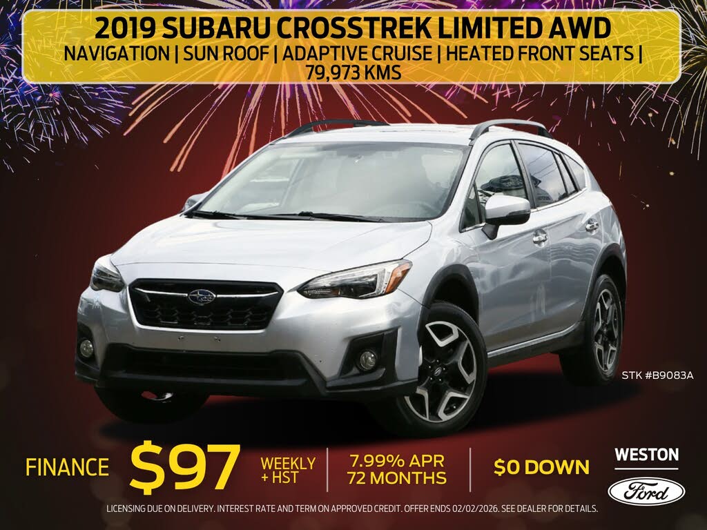 2019 Subaru Crosstrek 2.0i Limited AWD