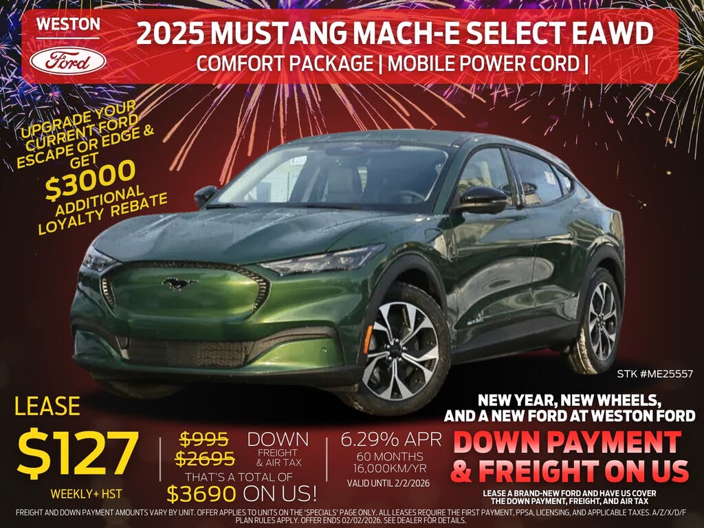 Ford Mustang Mach-E Select AWD 2025