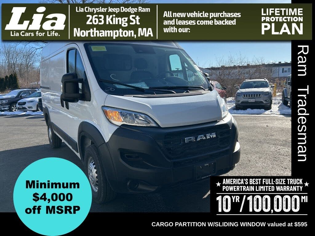 2026 RAM ProMaster 1500 Tradesman 136 High Roof Cargo Van FWD