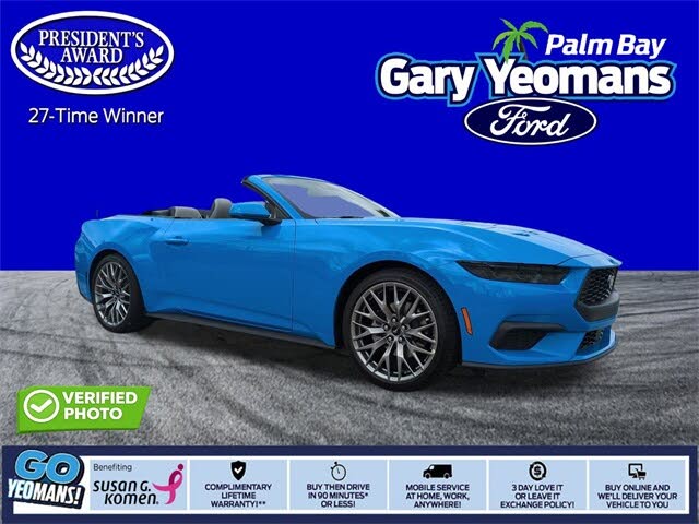 2025 Ford Mustang EcoBoost Premium Convertible RWD