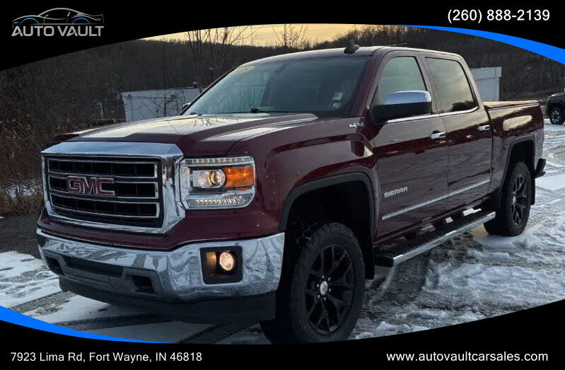 2015 GMC Sierra 1500 SLT Crew Cab 4WD