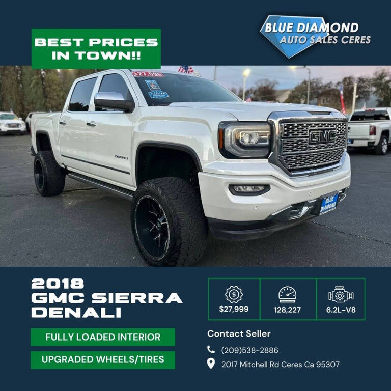2018 GMC Sierra 1500 Denali Crew Cab 4WD