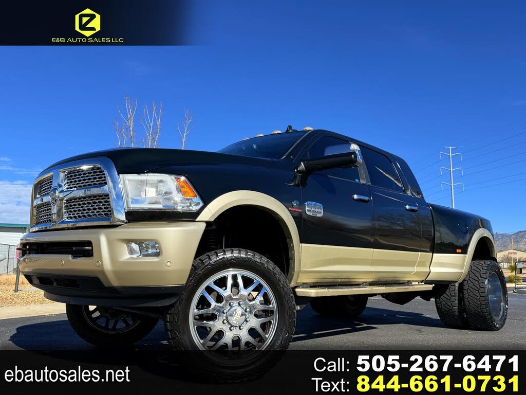2016 RAM 3500 Laramie Longhorn Mega Cab DRW 4WD