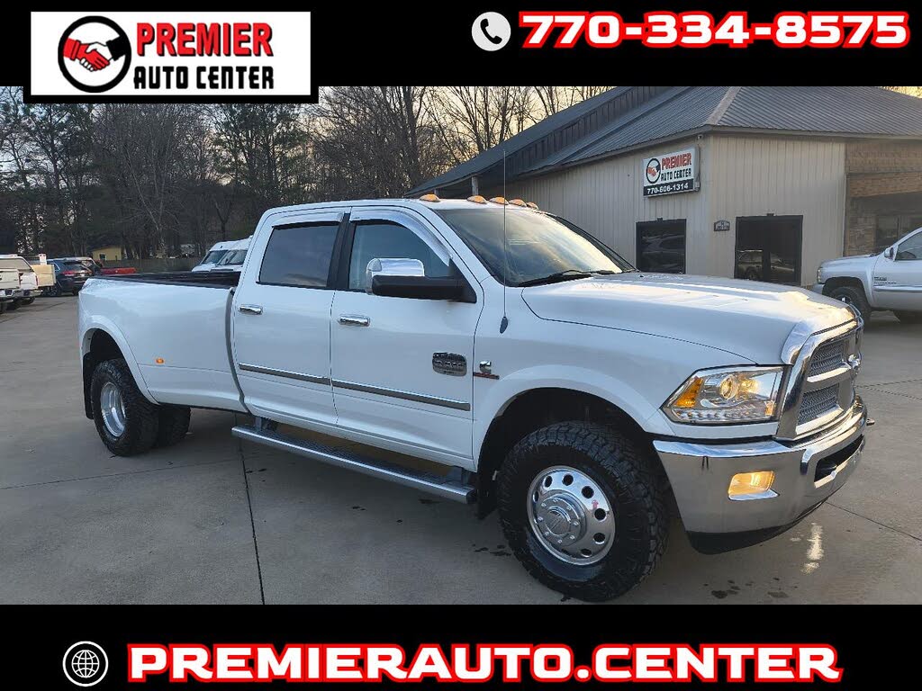 2013 RAM 3500 Laramie Longhorn Crew Cab LB DRW 4WD
