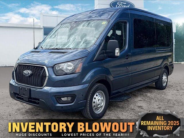 2025 Ford Transit Passenger 350 XLT Medium Roof LB AWD