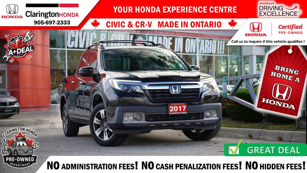 Honda Ridgeline Touring AWD 2017