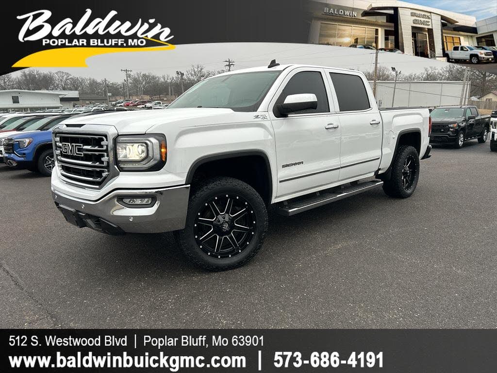 2018 GMC Sierra 1500 SLT Crew Cab 4WD