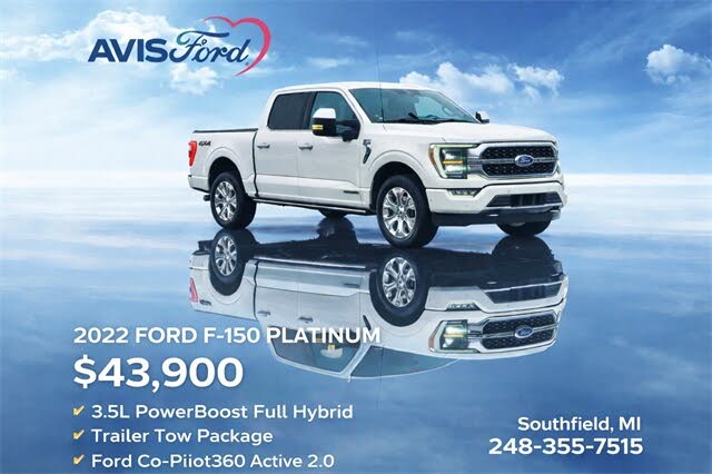 2022 Ford F-150 Platinum SuperCrew 4WD