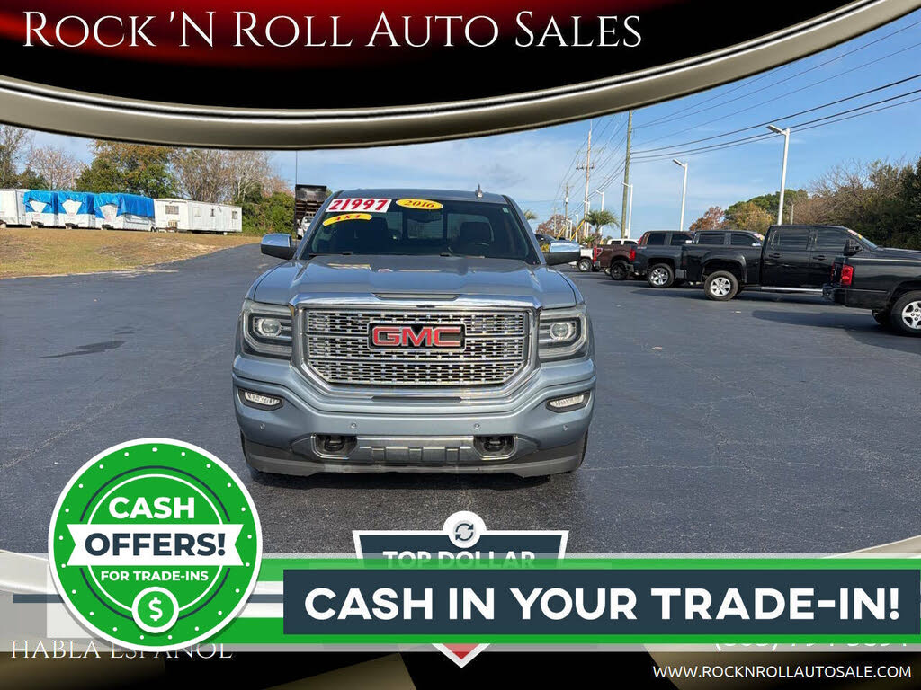 2016 GMC Sierra 1500 Denali Crew Cab 4WD