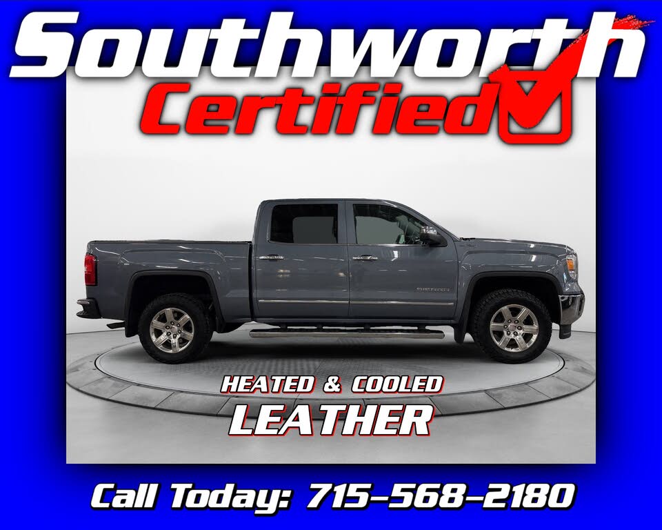 2015 GMC Sierra 1500 SLT Crew Cab 4WD