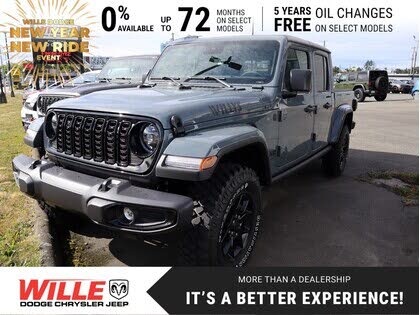 2025 Jeep Gladiator Willys Crew Cab 4WD