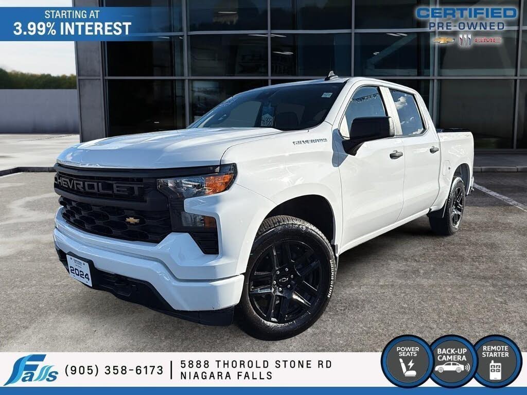 Chevrolet Silverado 1500 Custom Crew Cab 4WD 2024