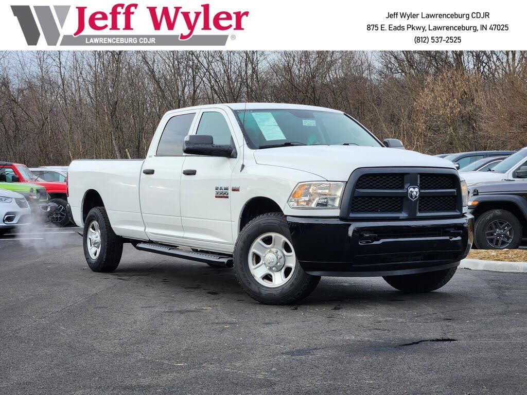 2017 RAM 3500 Tradesman Crew Cab LB RWD