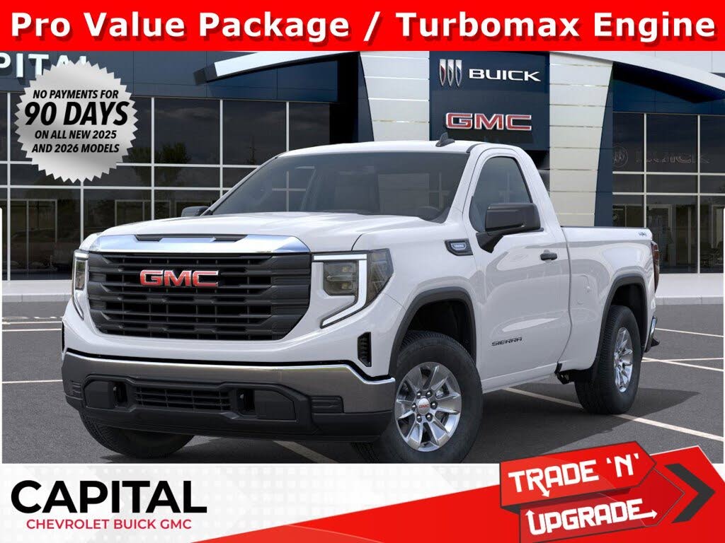 GMC Sierra 1500 Pro Regular Cab 4WD 2026