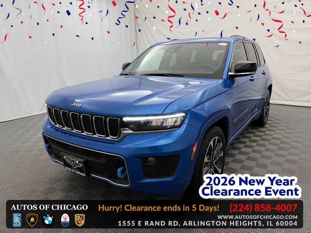 2022 Jeep Grand Cherokee 4xe Overland 4WD