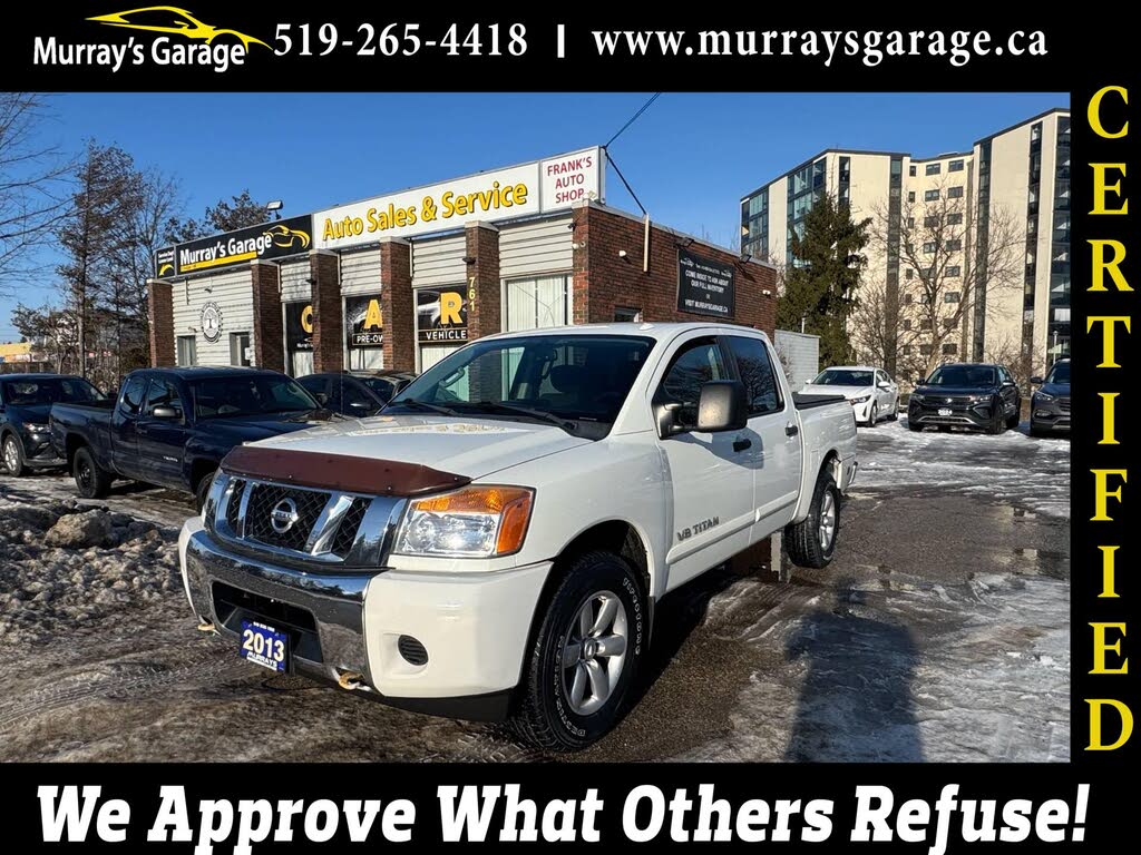 2013 Nissan Titan S Crew Cab 4WD