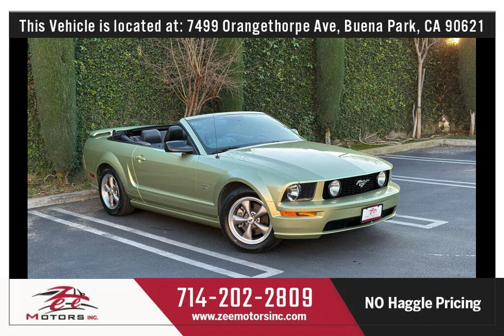 2006 Ford Mustang GT Premium Convertible RWD