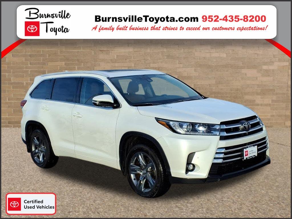 2019 Toyota Highlander Limited Platinum AWD