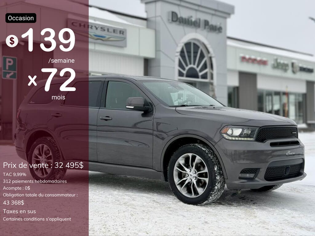 2020 Dodge Durango GT AWD