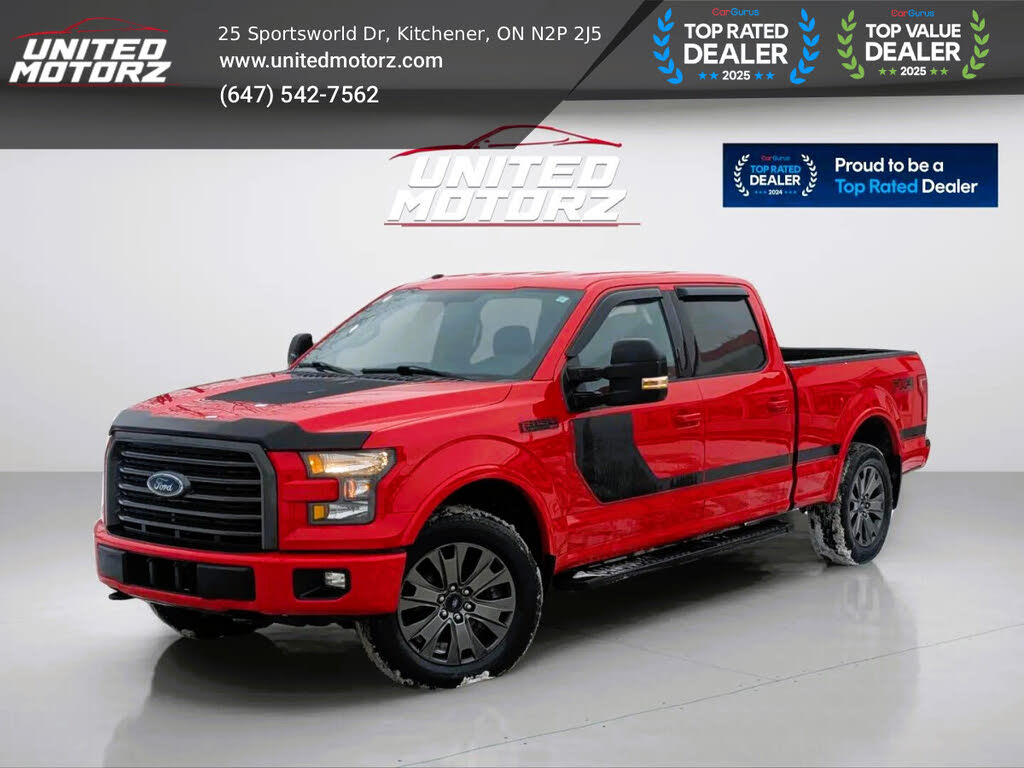 Ford F-150 XLT SuperCrew LB 4WD 2016