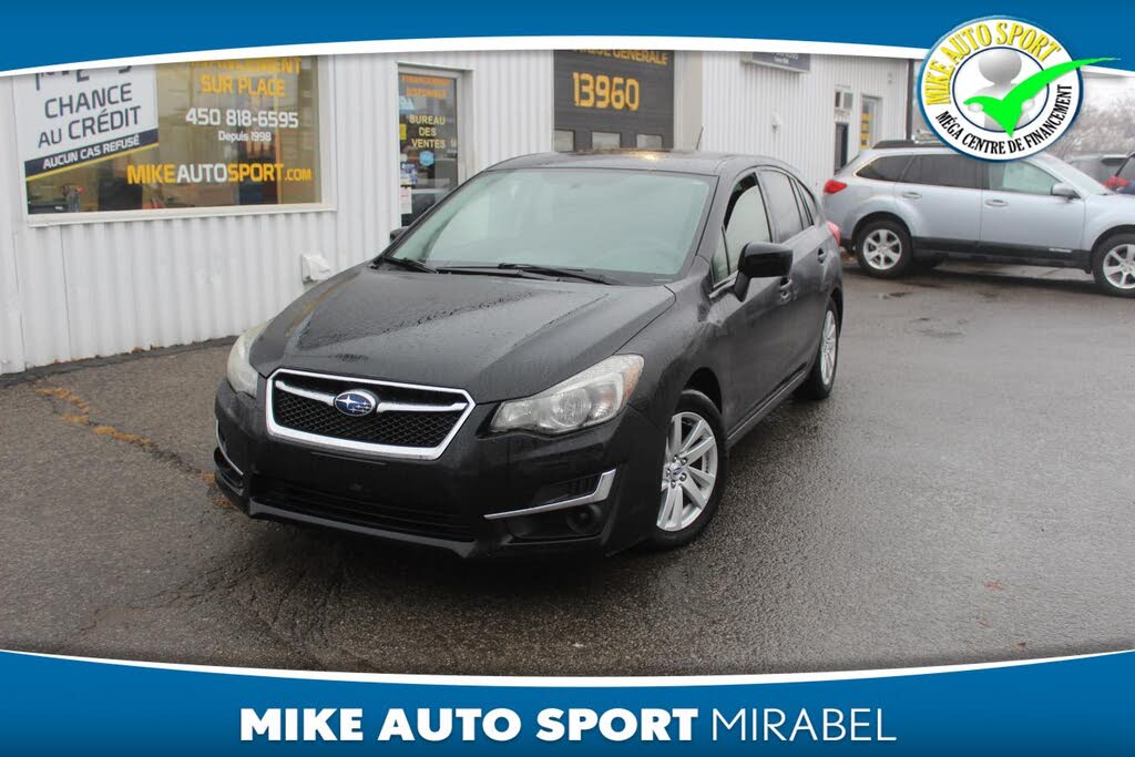 Subaru Impreza 2.0i Touring Hatchback AWD 2016
