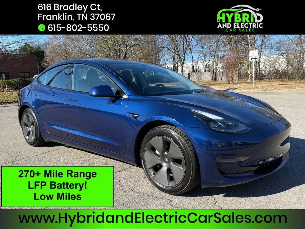 2022 Tesla Model 3 RWD