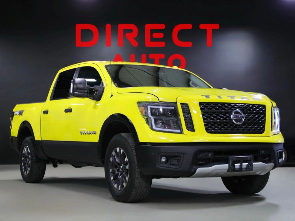 2018 Nissan Titan PRO-4X Crew Cab 4WD