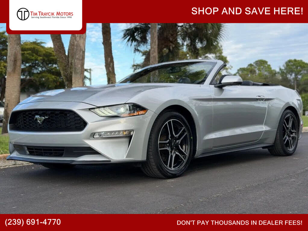2019 Ford Mustang EcoBoost Premium Convertible RWD