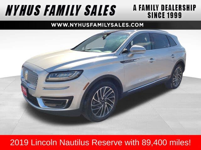 2019 Lincoln Nautilus Reserve AWD