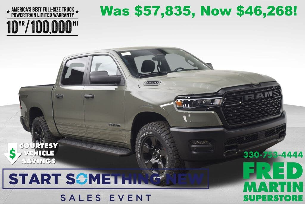 2026 RAM 1500 Tradesman Crew Cab 4WD