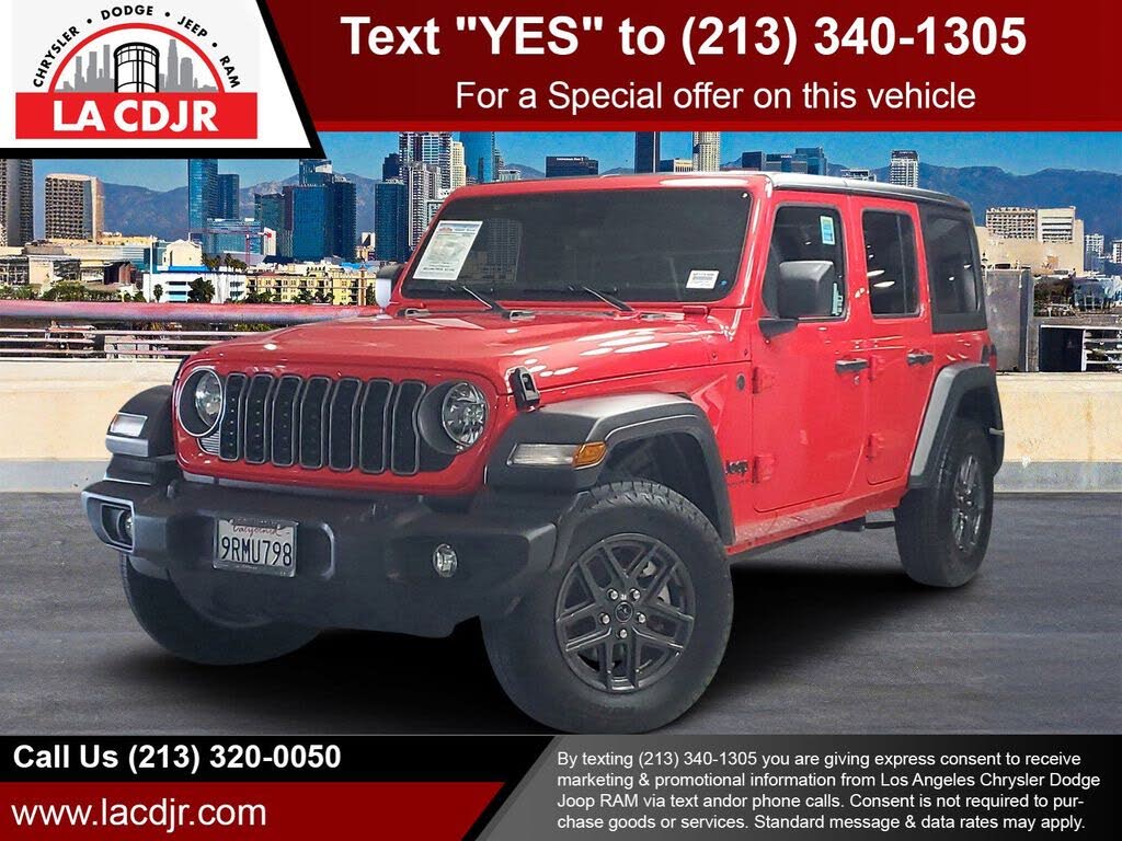 2025 Jeep Wrangler Sport S 4-Door 4WD