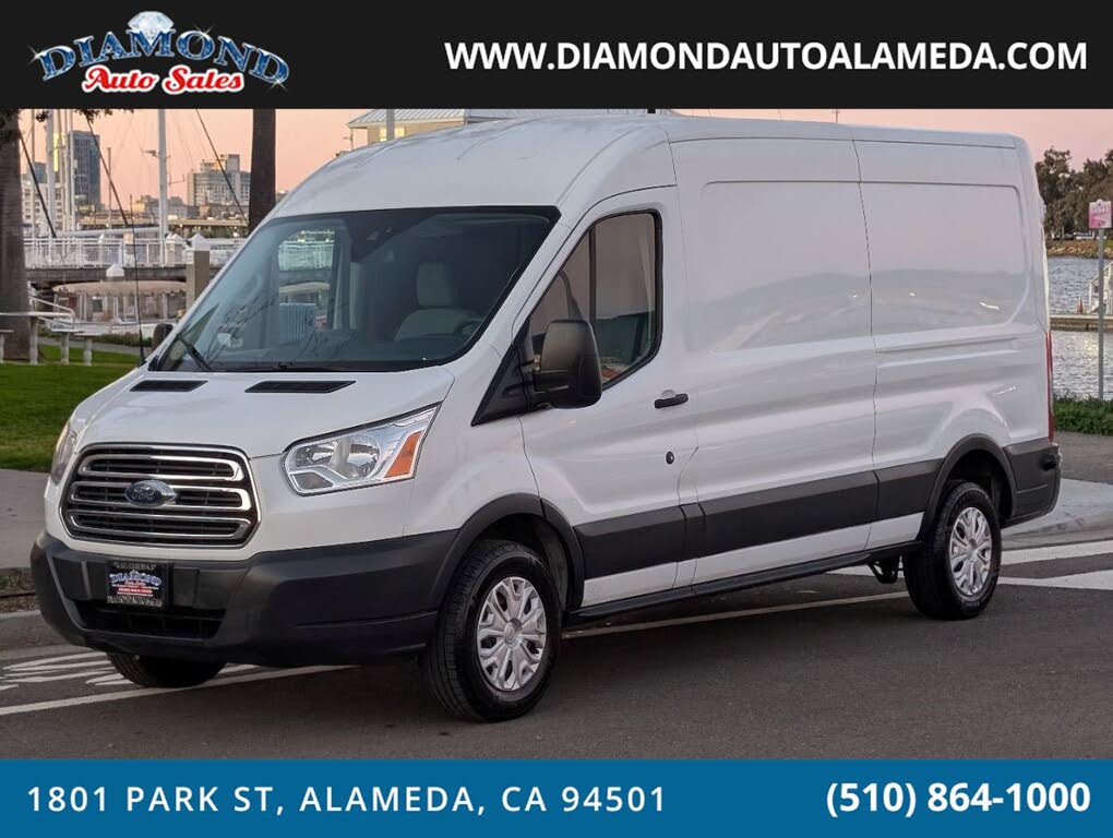 2018 Ford Transit Cargo 250 3dr LWB Medium Roof Cargo Van with Sliding Passenger Side Door