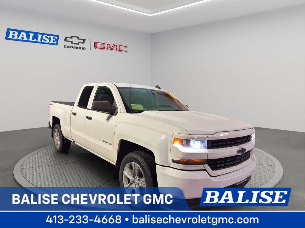 2018 Chevrolet Silverado 1500 Custom Double Cab 4WD