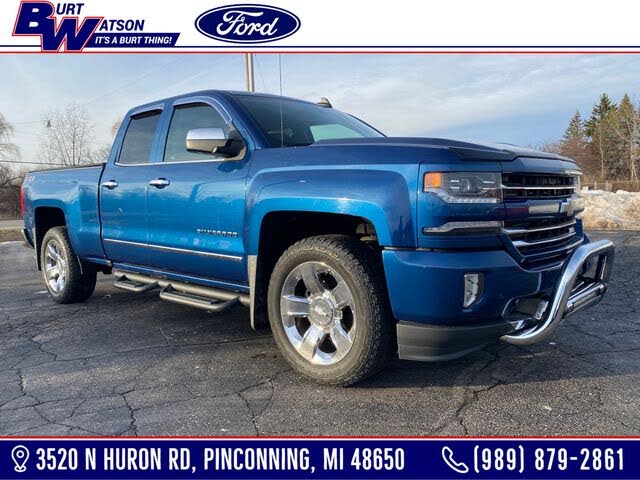 2018 Chevrolet Silverado 1500 LTZ Double Cab 4WD