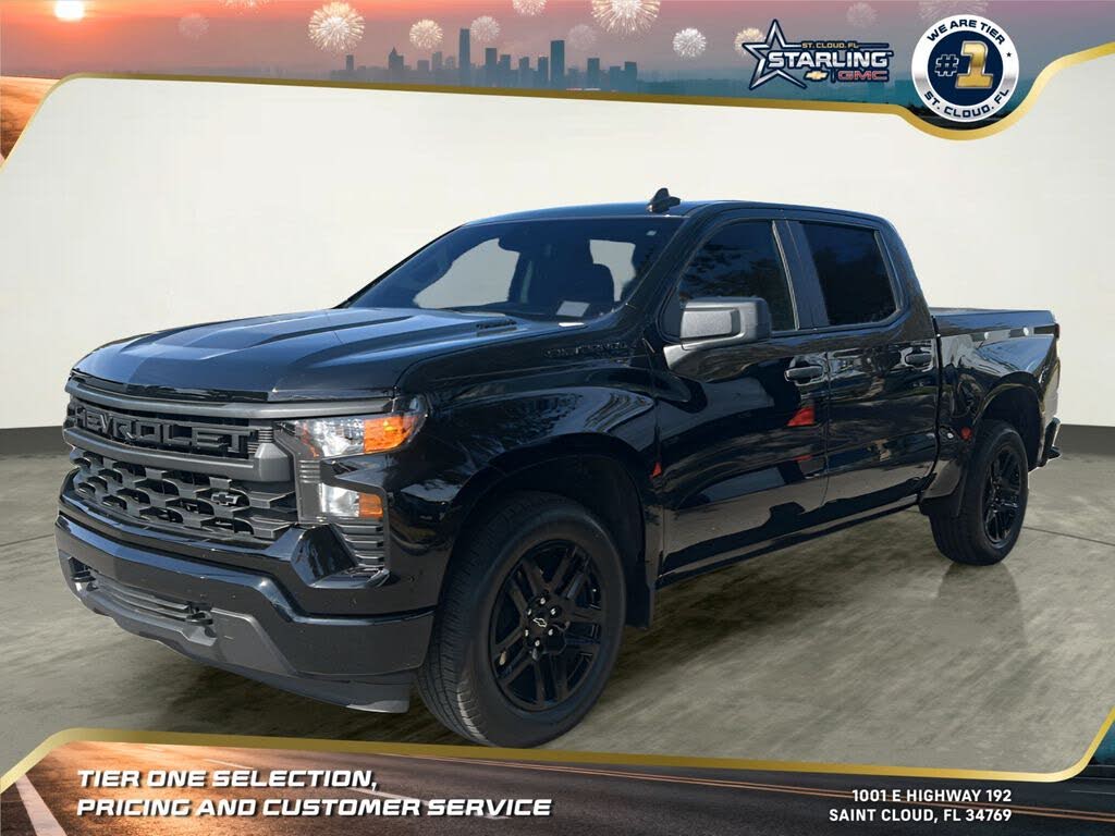 2025 Chevrolet Silverado 1500 Custom Crew Cab RWD