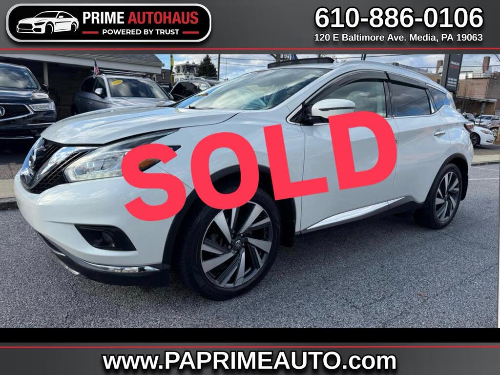 2017 Nissan Murano Platinum AWD
