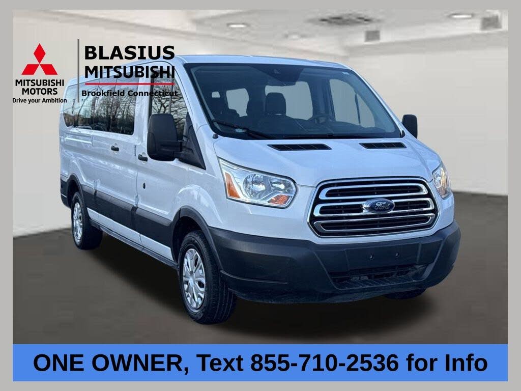 2019 Ford Transit Passenger 350 XLT Low Roof LWB RWD with 60/40 Passenger-Side Doors