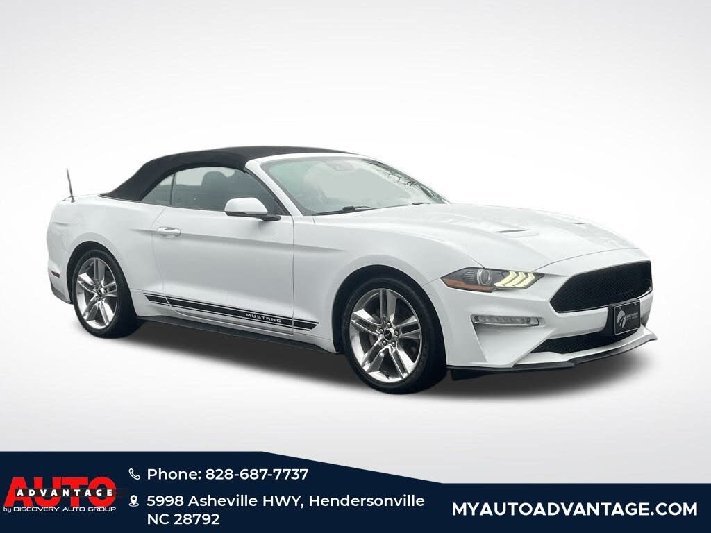 2019 Ford Mustang EcoBoost Premium Convertible RWD