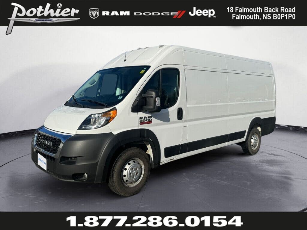 2020 RAM ProMaster 3500 159 High Roof Extended Cargo Van FWD